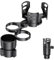 WJDMB Auto Getränkehalter für Audi A1 A2 A3 A4 A4L A5 A6 A6L A7 A8, Auto Cup Halter Expander Adapter Car Verstellbarer Becherhalter Flaschenhalter Auto Wasserflaschenhalterr