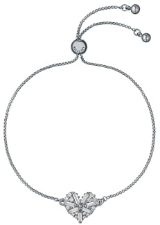 Ted Baker London Cherisa Kristall-Cluster-Herz, verstellbares Armband für Damen, Standard, Messing
