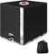 SOBEAU IBC Tank Abdeckung 1000L, IBC Container Zubehör, Wassertank Abdeckplane mit Transparenter Folie, Anti-UV Schutzplane Regenwassertank Abdeckung, IBC Wassertank Abdeckung, Schwarz