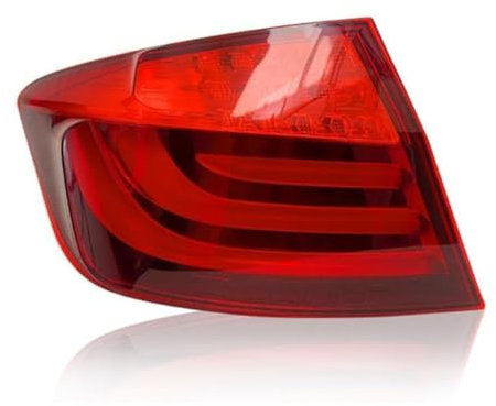 Auto Rückleuchten für BMW 5 Series F10 F18 2011-2013, Heckleuchte Rücklicht Links Rechts Bremslichter Rücklichter Blinker Gehäuse Ersatz Zubehör,C/Left Outside