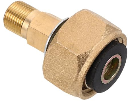 Supvox Gasadapter Kupfer Robust Für Outdoor Camping Kocher Vielseitig Geeignet Für Gasflaschen Kartuschen Anschluss Für Wandern BBQ