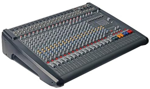 DJ Controller, 16 Channels 99 DSP Mixer DJ Controller Reverb Recording Mixing with Bluetooth 5.0 Professional Performance Dj Controller(PM1600-3)