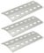 3 x Edelstahl Flammenblech 39 x 12,5 cm/extra stark 1,5 mm/für Gasgrill Flammenverteiler Flammenabdeckung Grillblech Brennerabdeckung