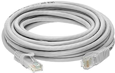 Cat6 1.5M Network Ethernet Patch Cable, 550Mhz Internet Wire, Compatible with PC, Laptop, Modem, Router, TVs, Printer Cord, Consoles for Home and Office, Gray