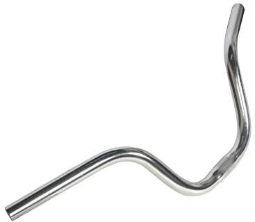 SENQI Mountain Bike Road Bike Handlebar Vintage Style Riser Bar Aluminum Alloy (25.4MM x 580MM,Silver)