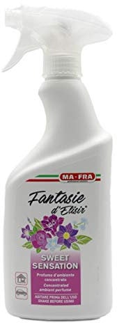 Mafra, Fantasie d'Elisir Relax Sensation, Profumatore Concentrato per Auto e Ambienti, Neutralizza Odori, Privo di Alcool, Durata 3 Giorni, Base Olio Essenziale, Fragranza Dolce e Delicata, 500ml