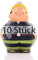 SQUEEZIES Feuer Bert - Der Stresslöscher - lustiges Geschenk für alle Feuerwehren