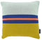REMEMBER Strickbaumwollkissen Rosemary - 45 x 45 cm - Gestreiftes Strickbaumwollkissen