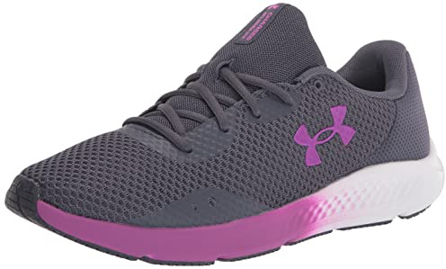 Under Armour Damen Women's Ua Charged Pursuit 3 Running Shoes Visual Cushioning, Tempered Steel, 43 EU