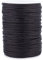 PH PandaHall 3mm Cordon en Soie Rattail, 50m Fil Fort Noir Fil de Nœud Chinois String de Perles Soyeuses Cordon en Polyester pour Collier de Bracelet d'amitié Macramé Attrape-rêves Artisanat