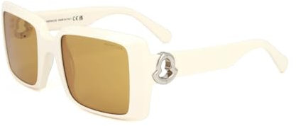Sonnenbrillen Moncler ML0244 25E IVORY 53/22/135 WOMAN
