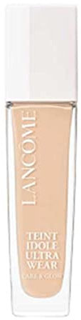 Lancôme Teint Idole Ultra Wear Care & Glow Foundation 120N, feuchtigkeitsspendende Foundation in Beige mit natürlichem Glow-Finish, bis zu 24h Halt, geeignet für alle Hauttypen, 30ml