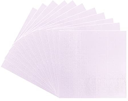 YAAVAAW Light Purple Napkins Disposable 33cm,20P 2Ply Solid Colour Party Paper Purple,Beverage Luncheon Serviettes Dinner Napkin Cocktail Bar Caddy,Birthday Parties