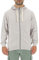 JEEP O102571-J868 J Man Hooded Sweatshirt Full Zip Sleeve Embroidery J22W Light Graystone/Agav XXL