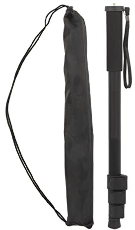 Monopode D'appareil Photo, Monopode de Photographie Stable en Alliage D'aluminium, Tige D'extension Télescopique à 4 Sections, jusqu'à 150 Cm de Long, pour Appareils Photo