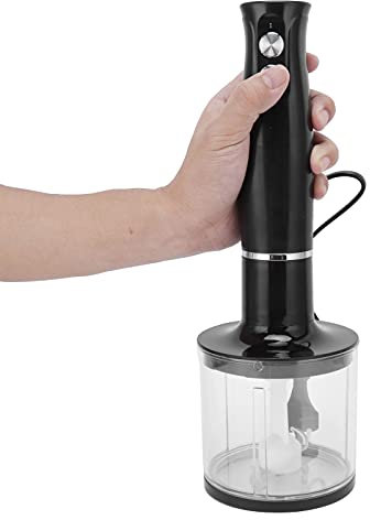 Licuadora De Inmersión De 500 W, Licuadora Eléctrica 4 En 1, Licuadora Personal, Batidor De Huevos De Mano, Suplemento, Picadora De Carne Para Alimentos Para Bebés, Batidos, Sopas, Enchufe De La UE 22