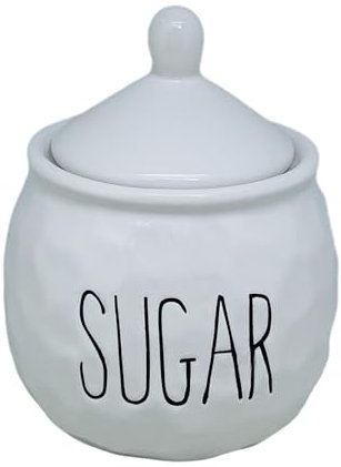 APOLLO Dimples Sugar Bowl with Lid