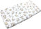 TupTam Baby Spannbettlaken Kinder Spannbetttuch für Babybett Kinderbett Gemustert, Farbe: Löwe/Blätter/Beige, Größe: 90 x 40 cm