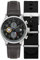 AVI-8 Hawker Hurricane AV-4011 Herren-Chronograph, japanische Quarzuhr mit Lederband, 42 mm, Grau/Schwarz, Klassischer Chronograph