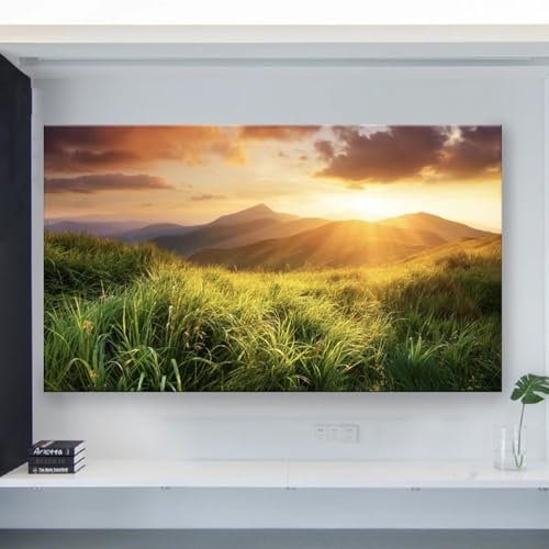 Housse De Protection Pour écran Tv à Motif Floral De 32 à 85 Pouces, En Fibre De Polyester Douce Et Lisse, Anti-poussière, Pour écran Lcd Led, Décoration Intérieure De Salon De C(Size:40-43IN,Color:B)