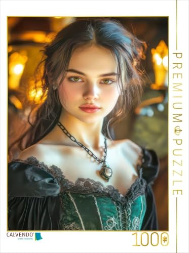 Puzzle · Sexy Gothik Frauen | Sie liebt die Treffen mit Gleichgesinnten · 1000 Teile · Lege-Größe 64 × 48 cm · CALVENDO Puzzle