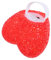OSALADI Herzförmige Nachtlampe Für Mädchen Rote Herzlampe Für Valentinstag Und Hochzeiten Handheld Design Liebe Herz Dekoration Für Partys Und Romantische Anlässe