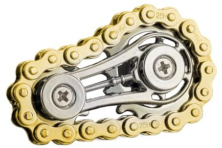 Fidget Chain Sensory Toy for Stress Relief, Pocket Size Hand Roller with Fast Bearings, Ideal for Boys, Teens, and Adults, Cool Gadget for Boredom
