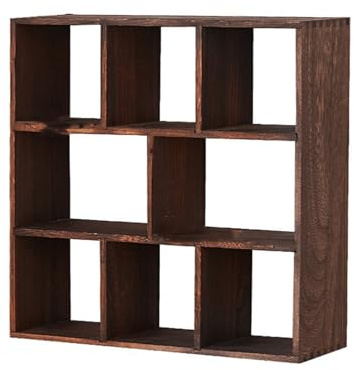 Stoolzfaid Wandmontiertes Tassenregal Aus Holz, Mehrfach-Schlitz Tassenregal, Unterteilte Aufbewahrung, Praktische Fächer Für Zuhause, Bar, Café, Dekoration