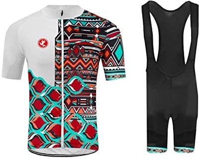 UGLY FROG UGLYFRG Radsport Anzüge Herren Radtrikot Kurzarm Fahrradkleidung Männer mit 3D Gel Sitzpolster für Radsport Rennrad