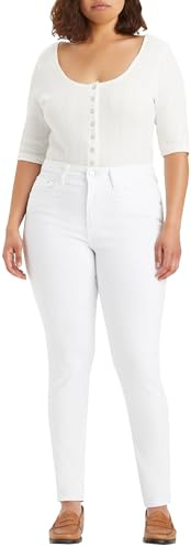 Levi's 721 High Rise Skinny Women's Jeans, Western White, 28W / 32L