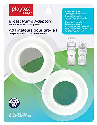 Playtex Baby Breast Pump Adapters, 2 Count