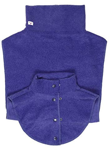 manduca by MaM® > Babywearing Double Dickey < warmer Schalkragen für zwei aus kuscheligem Fleece, passend für alle Babytragen und Tragejacken (Double Dickey Dark Iris)