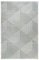 Esprit Home I Kurzflor Teppich aus Polyester und Polypropylen I Velvet Groove I Mint Grau | (80 x 150 cm)