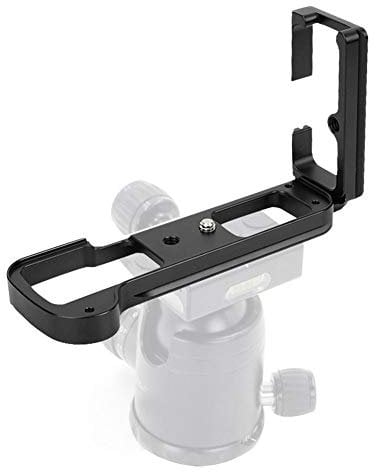 Camera L Bracket,Quick Release L Plate Vertical Grip for X-T3 RRS KIRK WIMBERLEY MARKINS SUNWAYFOTO KANGRINPOCHE BENRO SIRUI MARSACE IS Platform, etc(Black)
