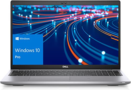 Dell Latitude 5000 5520 Ordinateur portable professionnel, 15,6 FHD 400 nit, Intel Quad-Core i7-1185G7 jusqu'à 4,8 GHz, RAM DDR4 16 Go, SSD PCIe 256 Go, WiFi 6, BT 5.2, clavier rétroéclairé, gris