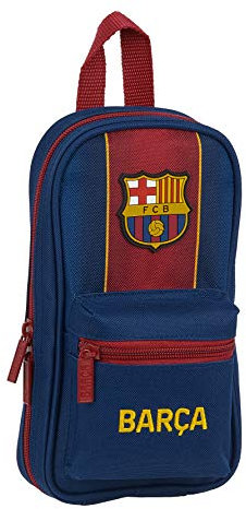 4 x F.C. Federmäppchen Barcelona, 120 x 50 x 230 mm