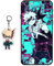 Staremeplz Hülle für iPhone 6 / iPhone 6s Anime Handyhülle [Mit Schlüsselbund] Cartoons Silikon Sanft Bumper Case Hülle für iPhone 6 / iPhone 6s
