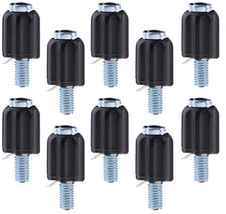 F Fityle 10 Pieces Adjuster Front Derailleur Bolts Brake Cable Adjusting Screw M5x 25mm