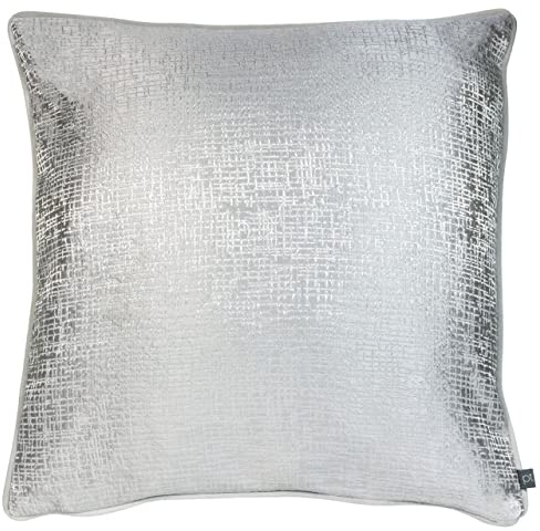 Prestigious Textiles Cinder Polyester Filled Cushion, Cotton, Polyamide, Polyester, Linen, Sterling