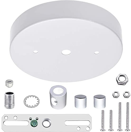 OSALADI Deckenabdeckung Zubehör Kronleuchter Baldachin Platte Metall Stabile Deckenleuchte Montageplatte Vintage Design