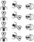 Skaaisont Magnete Stark 12 Stück N52 Magneten Neodym Magnet Magnete für Magnettafel Kühlschrankmagnete Kegelmagnete Notenmagnete, Whiteboard, Pinnwand, Kühlschrank, Memoboard, Karte