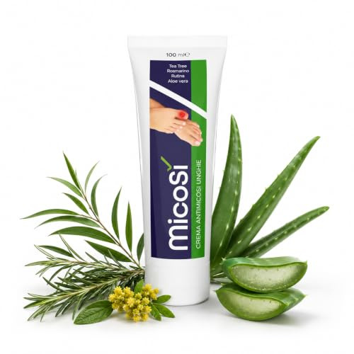 MicoSI Trattamento Pelle Unghie Cuoio Capelluto 100ml | Con Acido Salicilico e Aloe Vera. Ideale per pelle, unghie e cuoio capelluto. Flacone da 100 ml.