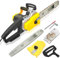 Calager Electric Chainsaw,2000W Chain Saw with 16 inch Bar,110ml Oil Tank,High Powerful Electric Chainsaw Corded,Heavy Duty Non-Slip Electric Chain Saw,13 m/s for Cutting Trees Wood