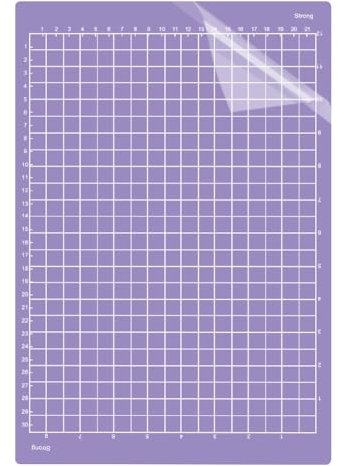 Schneidematte für Cricut Joy Xtra - 12 x 8.5 Zoll StarkeGrip Selbstklebende Cutting Mat, Ersatzkleber Klebrige Schneidematten Ersatz-Sorte Rutschfester Matt für Cricut Joy Zubehör, 1 Stück