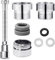 1 extensión de grifo y 2 adaptadores de grifo, accesorios de extensión de grifo, herramienta para limpiar esquinas muertas, extensión de grifo de cocina, adecuado para cocina, baño, inodoro