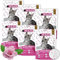 GLOBANI Silikat Katzenstreu mit Rosenduft - 100% Natürliches, Bio, Premium Silica Gel Katzenstreu, Antibakteriell & Staubfrei für Hygienische Katzentoiletten - Umweltfreundlich & Sicher