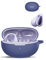 Custodia protettiva in silicone per auricolari QCY Crossky C30 - Custodia di ricarica antiurto e antipolvere, blu