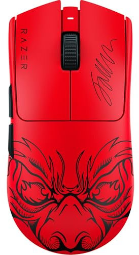 Razer Viper V3 Pro Faker Edition - Ultraleichte kabellose Esports Gaming-Maus - 8k-Abrufrate (54g leichtes Design, Focus Pro Sensor 35K DPI, HyperSpeed Wireless, 95 Stunden Akkulaufzeit) Faker