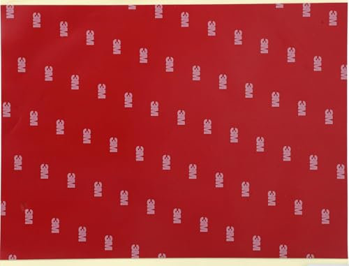 SOLNIT Doppelseitiges Montageband, strapazierfähig, wasserdicht, starker Montageklebstoff, Dekoration für Zuhause, Büro, Auto, Glas, Schild, Wand, hergestellt mit 3 M 4229P (250x180mm_1 piece)