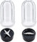 XEDLAMP Paquete de 2 Vasos Altos de 16 oz con Cuchillas Cruzadas y Planas combinadas, compatibles con Magic Bullet, licuadora y exprimidor de 250 W MB-1001 Cuchilla de Repuesto para licuadora